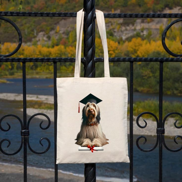 Spinone Italiano Dog Graduation Cap School Graduate Owner Men Women Kids Canvas Tote Bag