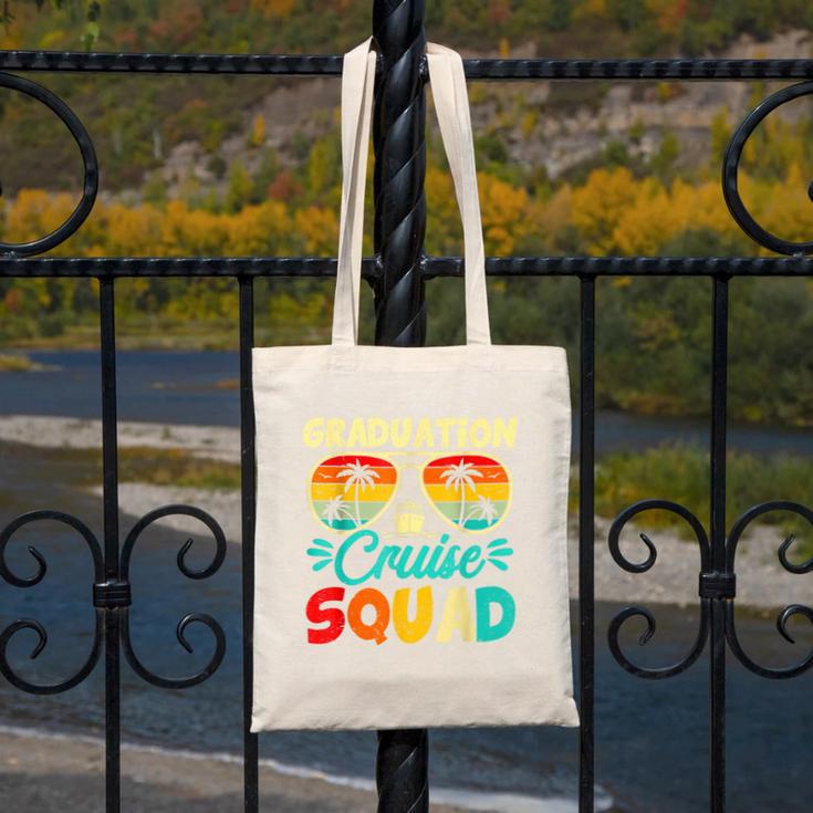 Summer Vacation Graduation Cruise Squad 2026 Matching Canvas Tote Bag