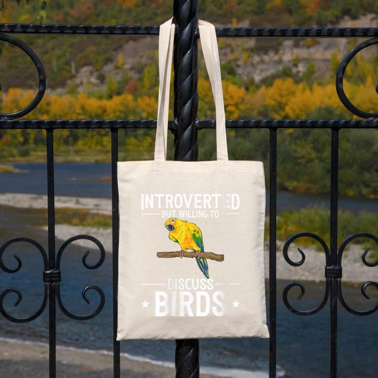 Sun Conure Introvert Parrot Bird Sun Conure Canvas Tote Bag Sun Conure Introvert Parrot Bird Sun Conure Canvas Tote Bag