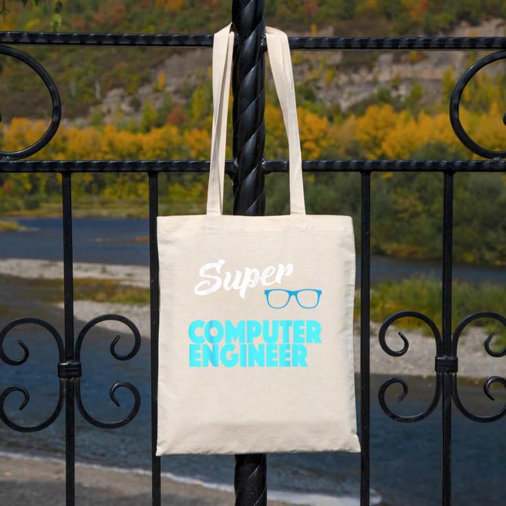 Super Computer Engineer New Job Graduation Canvas Tote Bag