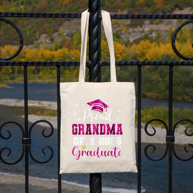 Super Proud Grandma Of 2025 Graduate Graduation Family Canvas Tote Bag