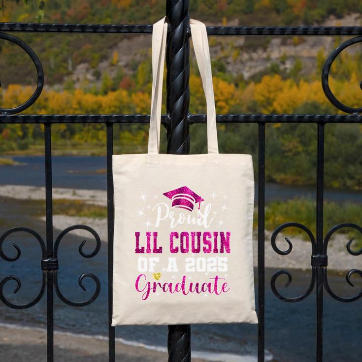 Super Proud Little Cousin Of 2025 Graduate Graduation Family Premium Tri-Blend Canvas Tote Bag
