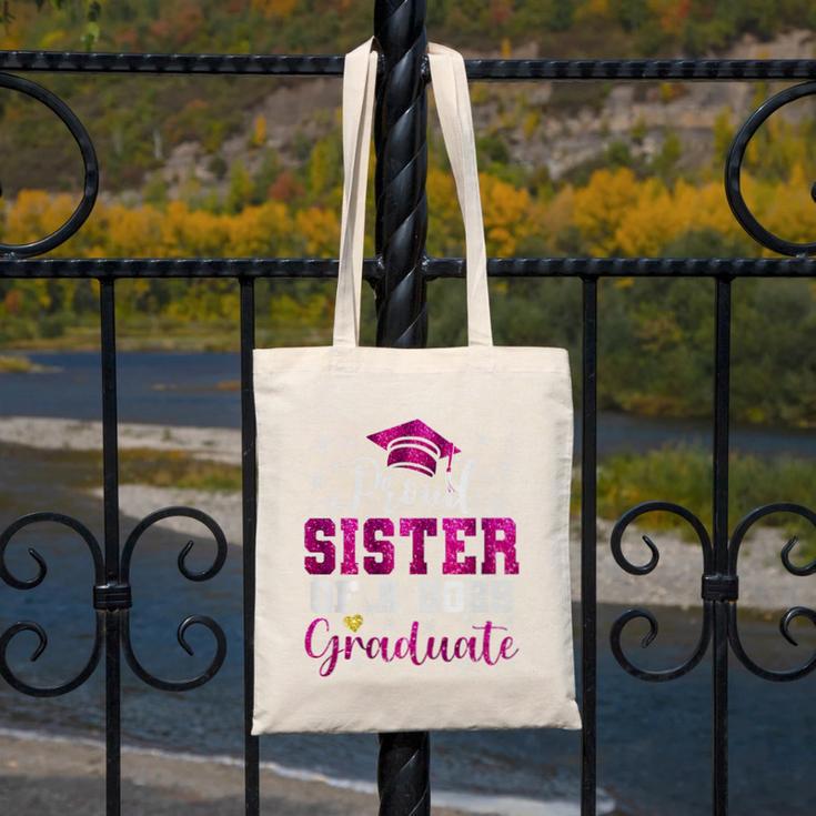 Super Proud Sister Of 2025 Graduate Senior Graduation Family Premium Tri-Blend Canvas Tote Bag