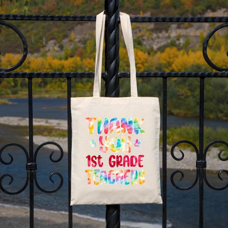 Thank You 1st Grade Teachers Graduation Last Day Of School Canvas Tote Bag