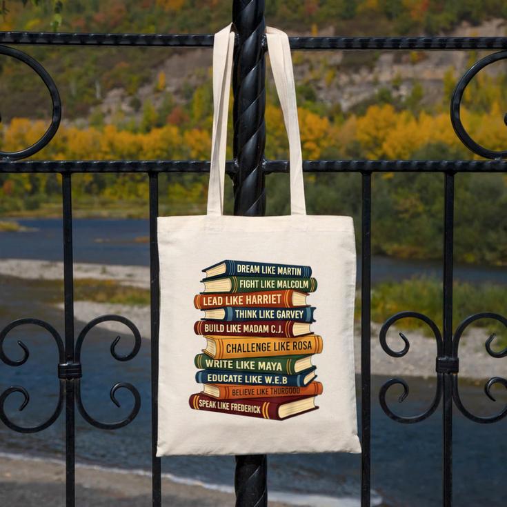 History Month Dream Like Martin Books Men Women Kids Canvas Tote Bag
