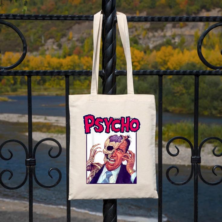 Vintage Movie Horror Poster Comic Book Graphic Film Night Canvas Tote Bag