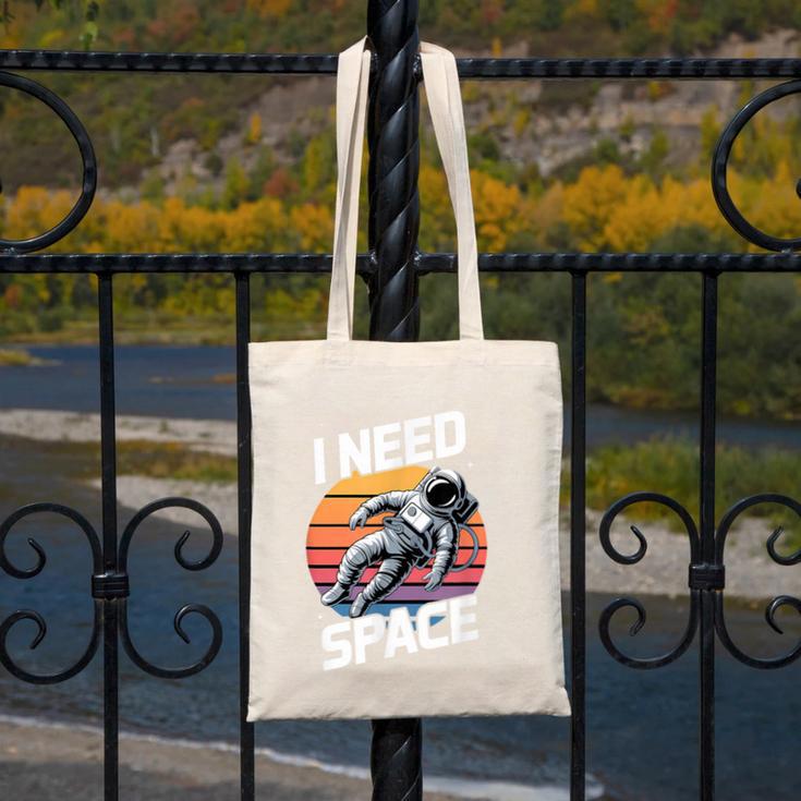 Vintage Space For Introverts I Need Space Canvas Tote Bag Vintage Space For Introverts I Need Space Canvas Tote Bag