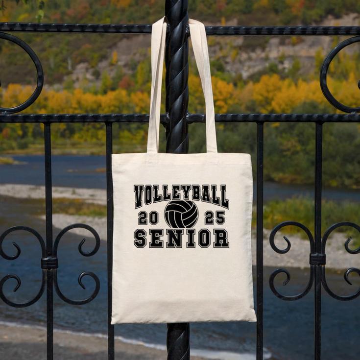 Volleyball Senior Night Volleyball Senior 2025 Graduation 28 Canvas Tote Bag