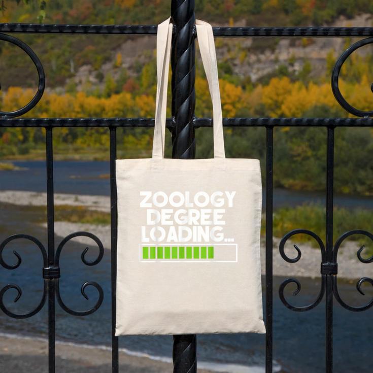 Zoology Degree Loading Zoologist Graduation Student Tee Canvas Tote Bag