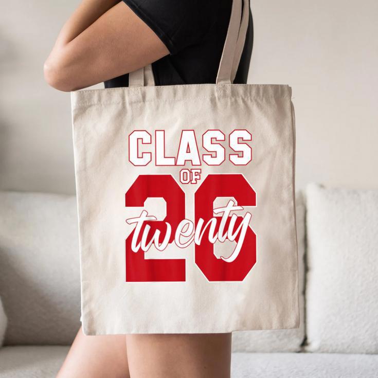 2 Sided Class Of 2026 Senior 2026 Graduation Canvas Tote Bag