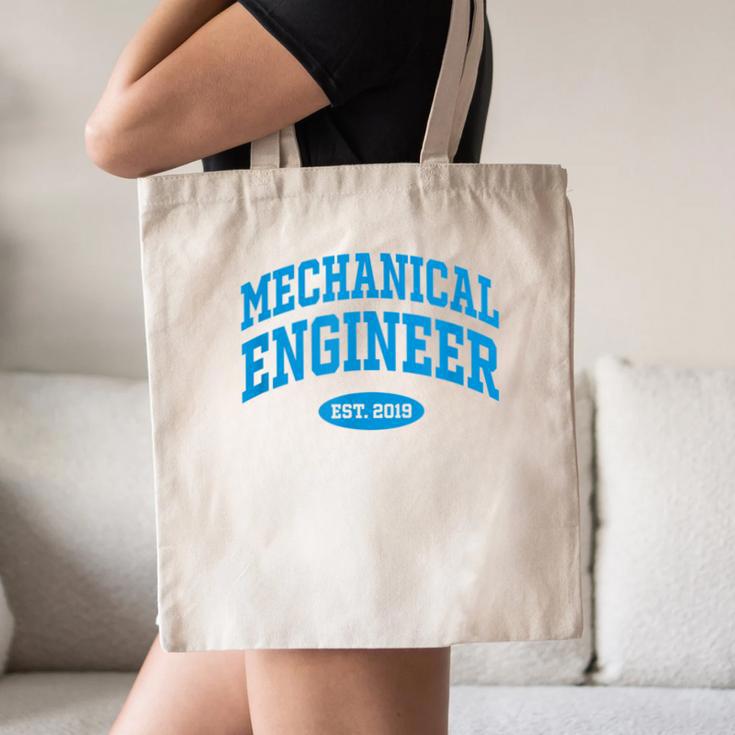 2019 Graduation For Mechanical Engineer Canvas Tote Bag