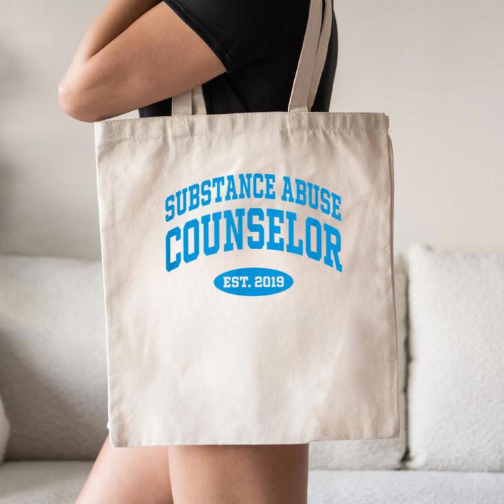 2019 Graduation For Substance Abuse Counselor Canvas Tote Bag