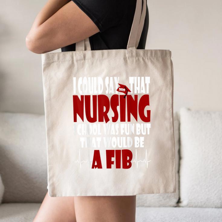 2020 Graduation Nurses RN LPN NP Canvas Tote Bag