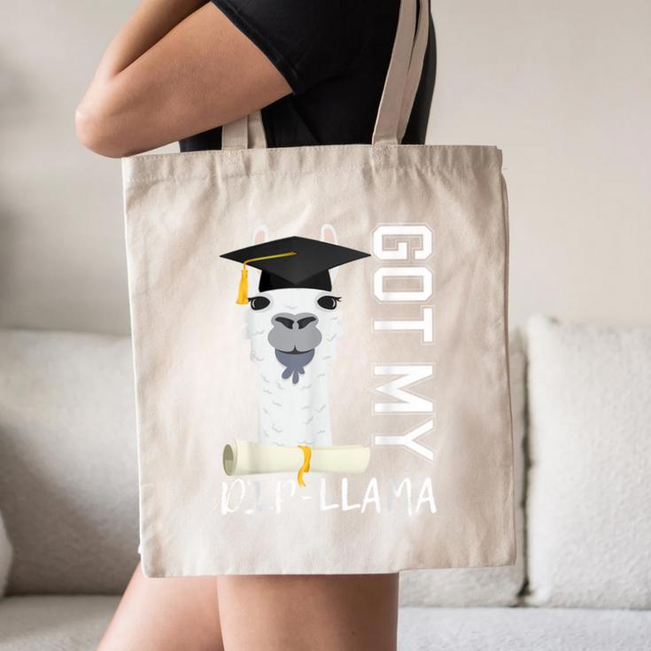 2022 Graduate Graduation For Him Her Got My Dip-Llama Canvas Tote Bag