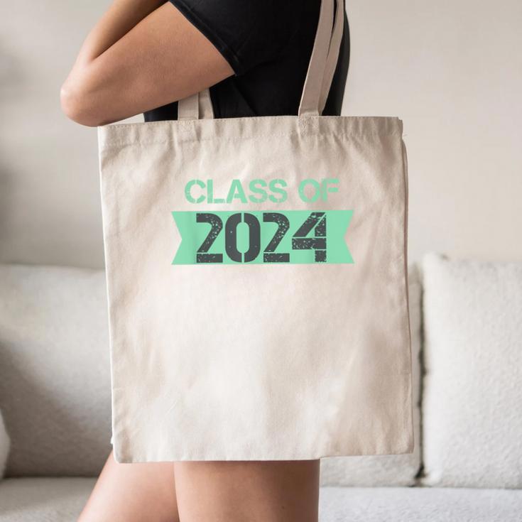 2024 Senior Class Graduation Shirt Graduate Canvas Tote Bag