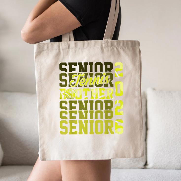 2026 Tennis Senior Brother Graduation Matching Family Canvas Tote Bag