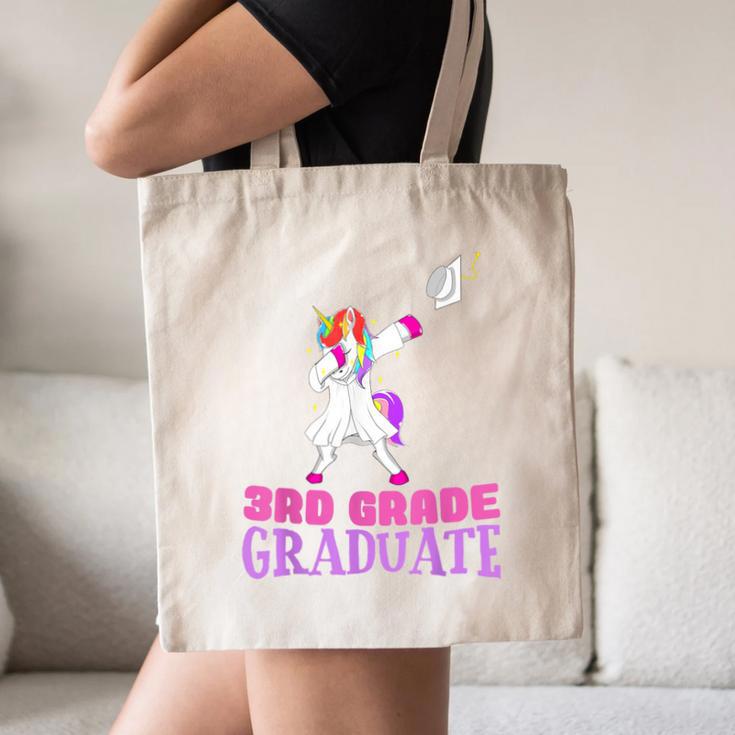 3rd Grade Graduation Unicorn End Of Year Third Canvas Tote Bag