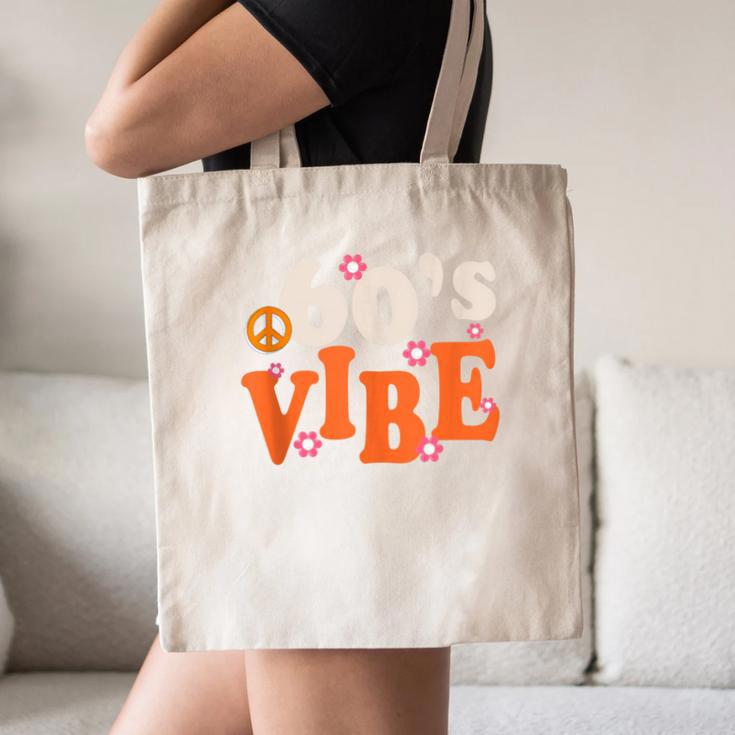 60's Vibe Retro Nostalgia Classic Mixtape Era 1960s Party Canvas Tote Bag