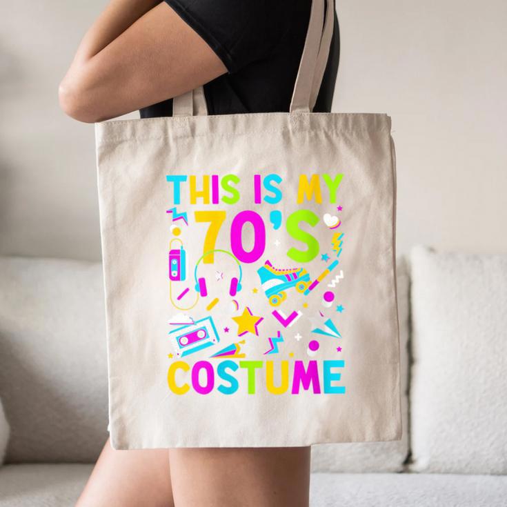 This Is My 70's Costume Nostalgia Mixtape Era 1970s Party Canvas Tote Bag