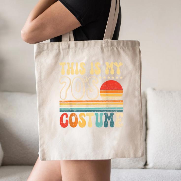 This Is My 70s Costume Vintage Nostalgia Mixtape 1970s Party Canvas Tote Bag