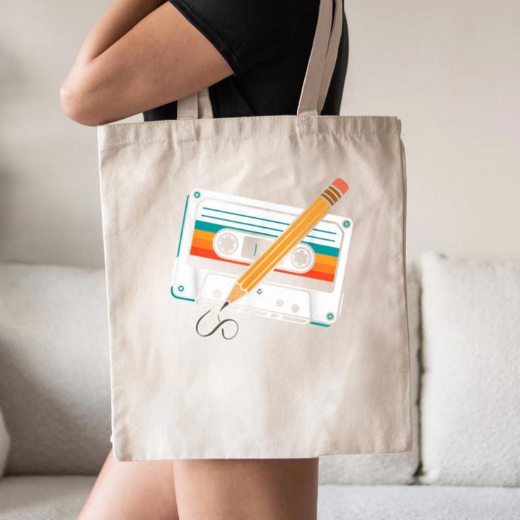 80 S 80s 90s Cassette Tape Nostalgia Retro Band Canvas Tote Bag 80 S 80s 90s Cassette Tape Nostalgia Retro Band Canvas Tote Bag