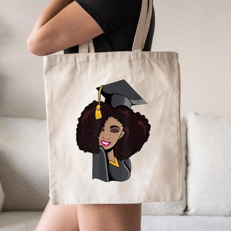 African Woman Educated Graduation 2019 Proud Canvas Tote Bag