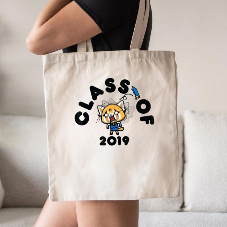 Aggretsuko Class Of 2019 Graduation Seniors Graduate Canvas Tote Bag