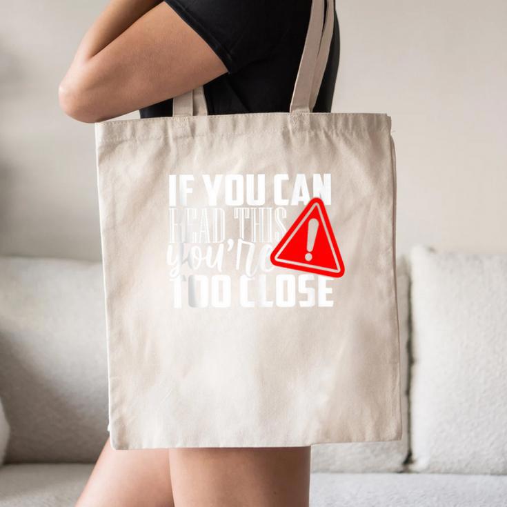 Antisocial Keep Away Sarcastic Bad Attitude Introvert Canvas Tote Bag