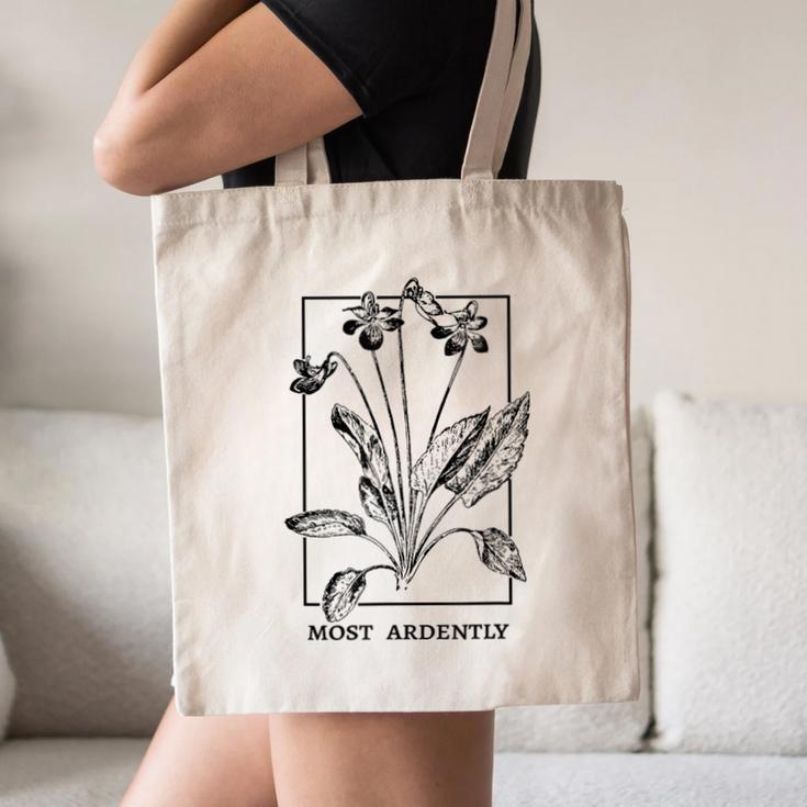 Most Ardently Book Lover Book Club Canvas Tote Bag