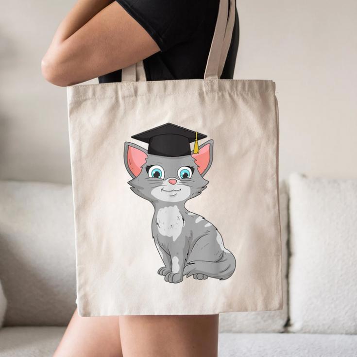 Bachelor Master Cats Graduation 2026 Graduate Canvas Tote Bag