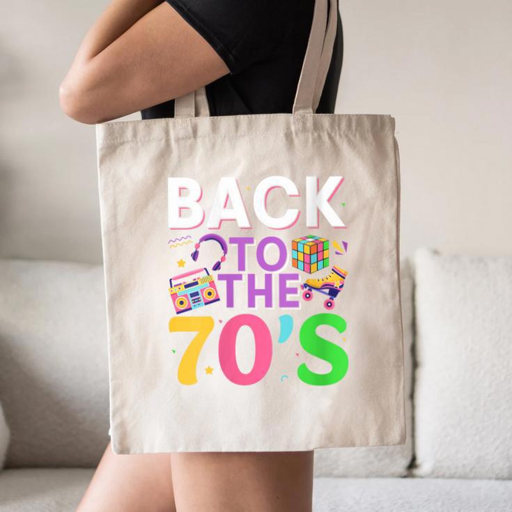 Back To The 70's Mixtape Era Nostalgia Retro 1970 70's Style Canvas Tote Bag Back To The 70's Mixtape Era Nostalgia Retro 1970 70's Style Canvas Tote Bag