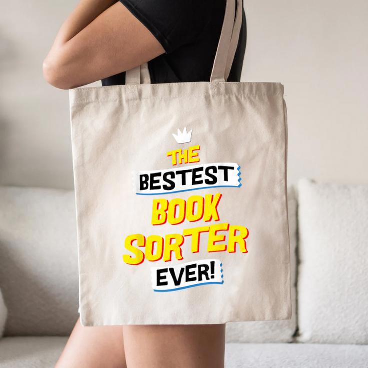 Best Book Sorter Job Occupation Canvas Tote Bag