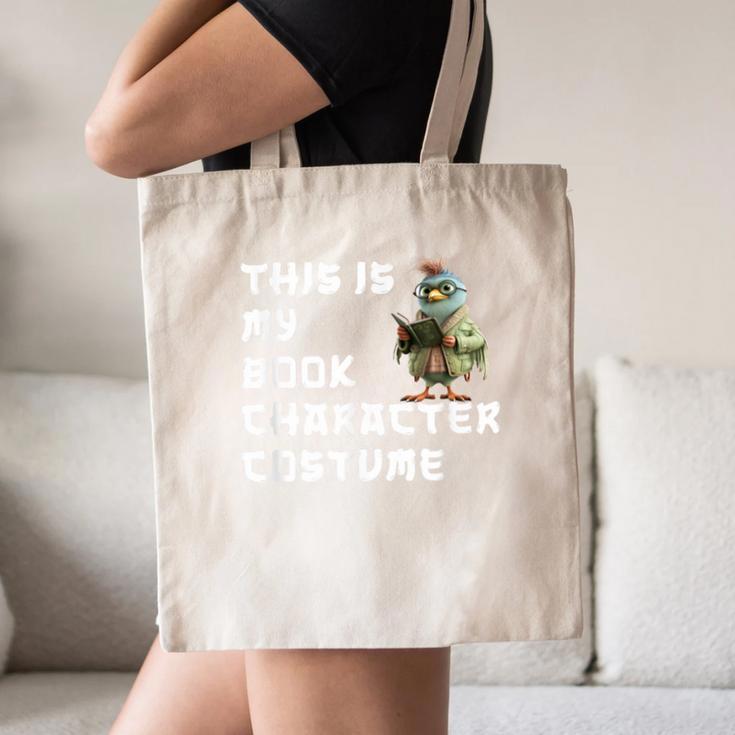 This Is My Book Character Costume Reading For Him & Her Cool Canvas Tote Bag