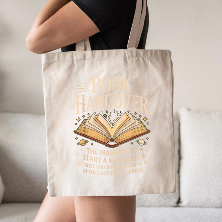 Book Hangover Literature Book Reading Books Reader Canvas Tote Bag