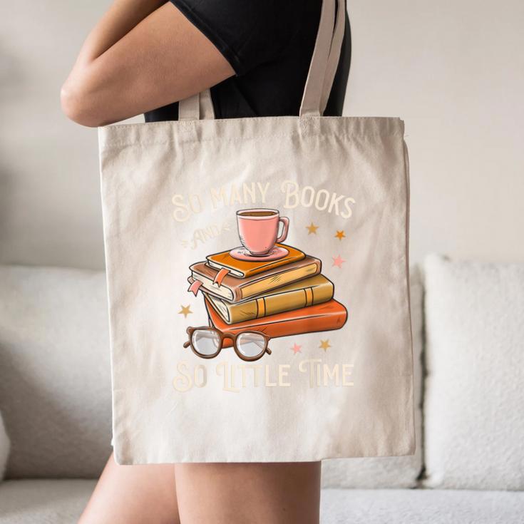 Book Reading Kafee Librarian Vele Books And Little Time Canvas Tote Bag