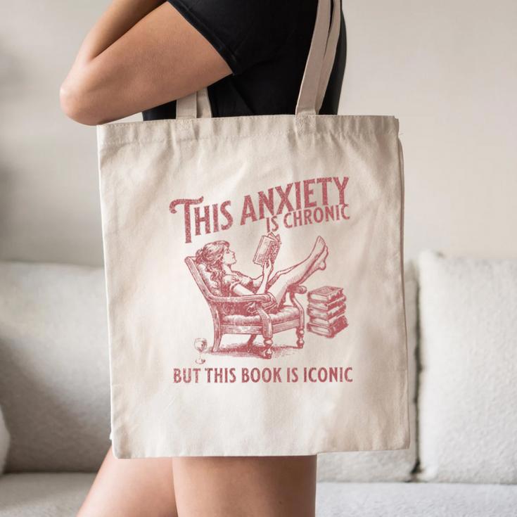 Bookish Graphic For Book Lover Reader Girl Women Canvas Tote Bag