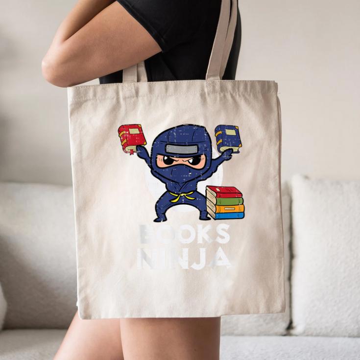 Books Ninja Read Reading Librarian Book Toddler Boys Kids Canvas Tote Bag Books Ninja Read Reading Librarian Book Toddler Boys Kids Canvas Tote Bag