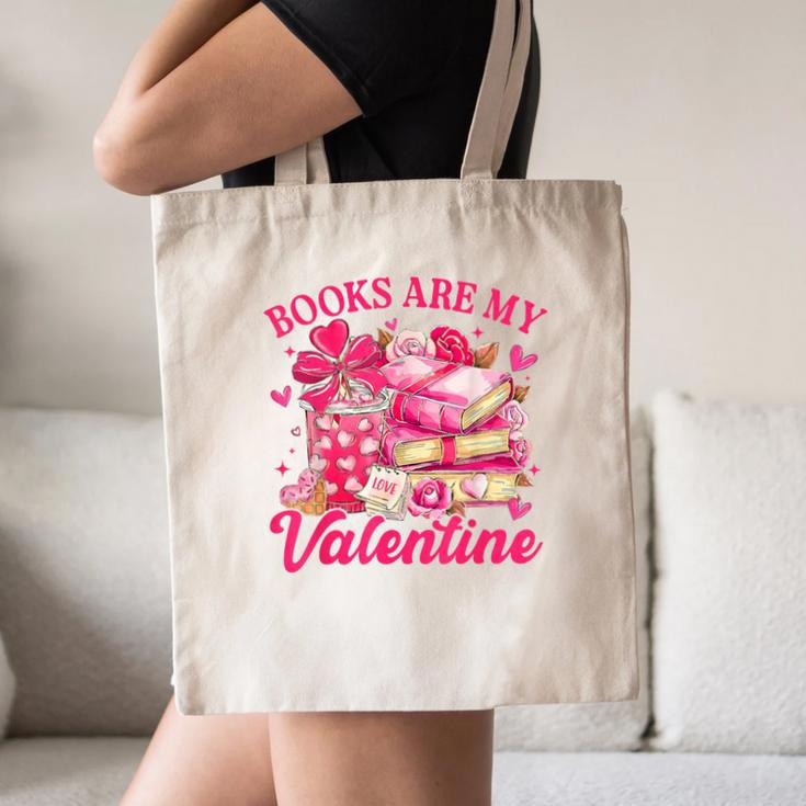Books Are My Valentine Book Lover Heart Matching Party Canvas Tote Bag Books Are My Valentine Book Lover Heart Matching Party Canvas Tote Bag
