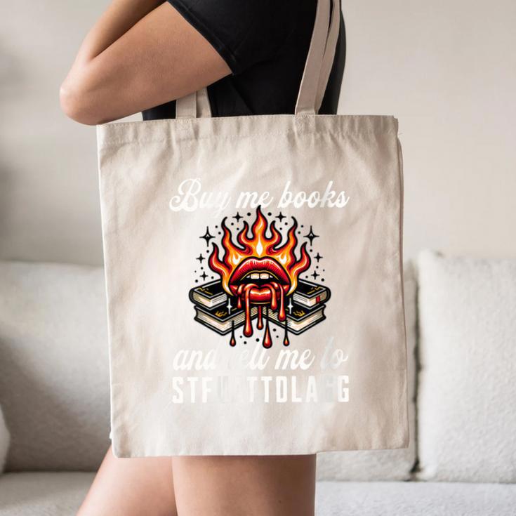 Buy Me Books And Tell Me To STFUATTDLAGG Booktok Canvas Tote Bag Buy Me Books And Tell Me To STFUATTDLAGG Booktok Canvas Tote Bag