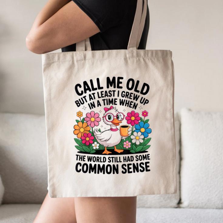 Call Me Old Seniors Nostalgia Retro Humor Casual Canvas Tote Bag Call Me Old Seniors Nostalgia Retro Humor Casual Canvas Tote Bag