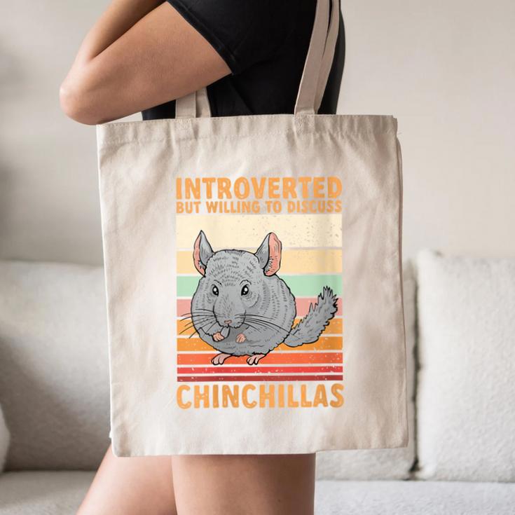 Chinchilla Owner Introvert Chinchilla Canvas Tote Bag Chinchilla Owner Introvert Chinchilla Canvas Tote Bag