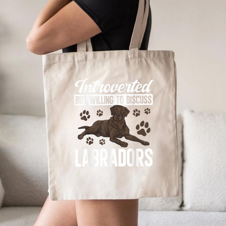 Chocolate Lab Dog Introvert Chocolate Labrador Retriever Canvas Tote Bag Chocolate Lab Dog Introvert Chocolate Labrador Retriever Canvas Tote Bag