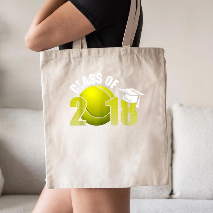 Class Of 2018 Shirts Graduation Senior Tennis Shirt Canvas Tote Bag