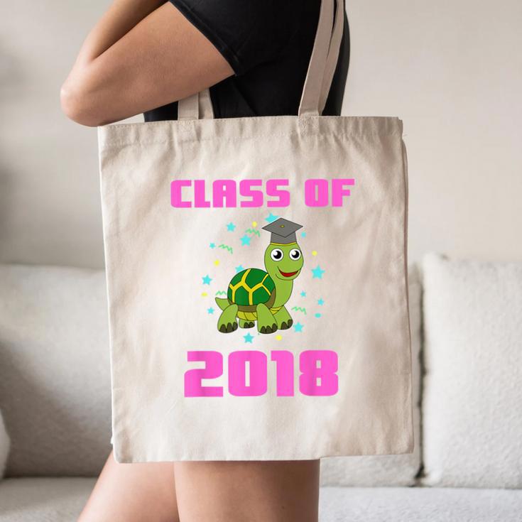 Class Of 2018 Turtle Shirt Graduation Kids Canvas Tote Bag