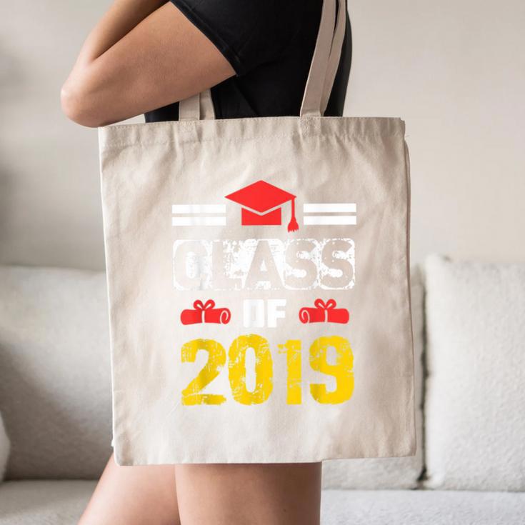 Class Of 2019 Graduation Senior High School College Canvas Tote Bag