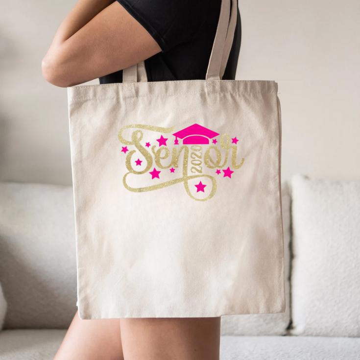 Class Of 2020 Girl Graduation SENIOR Class Of 2020 Canvas Tote Bag