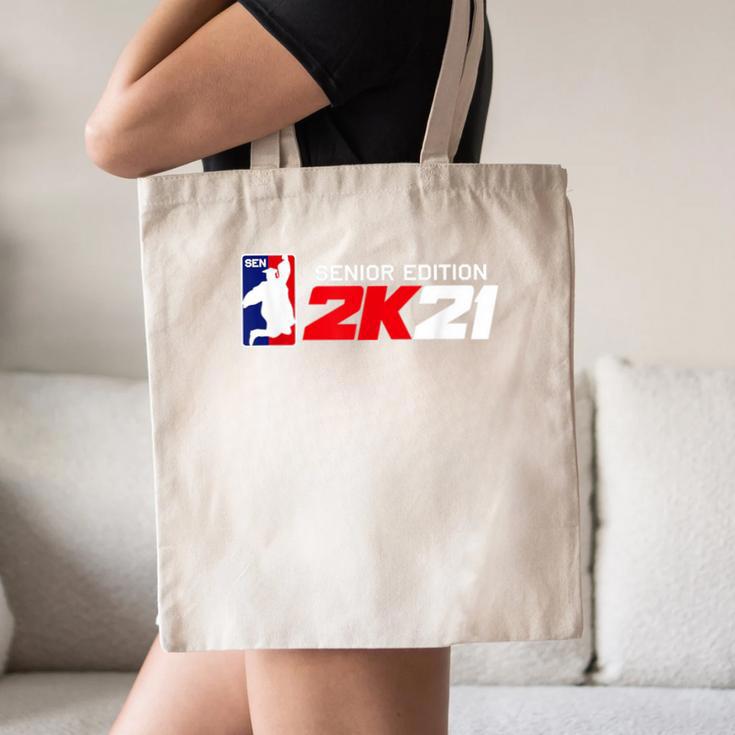 Class Of 2021 Senior Year Gamer Style Graduation For Grad Canvas Tote Bag