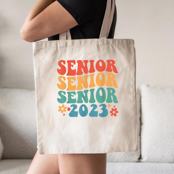 Class Of 2023 Senior 2023 Graduation Retro Seniors Canvas Tote Bag
