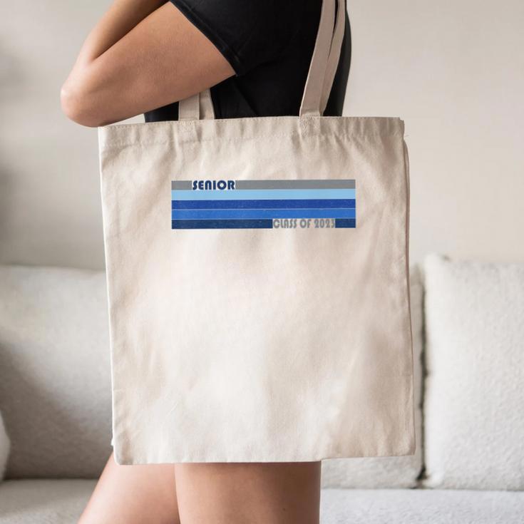 Class Of 2023 Senior Retro 2023 Grad Graduate Graduation Canvas Tote Bag