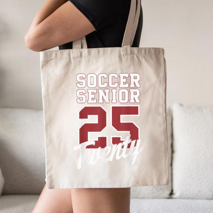 Class Of 2025 Senior 2025 Graduation 2025 Soccer Canvas Tote Bag